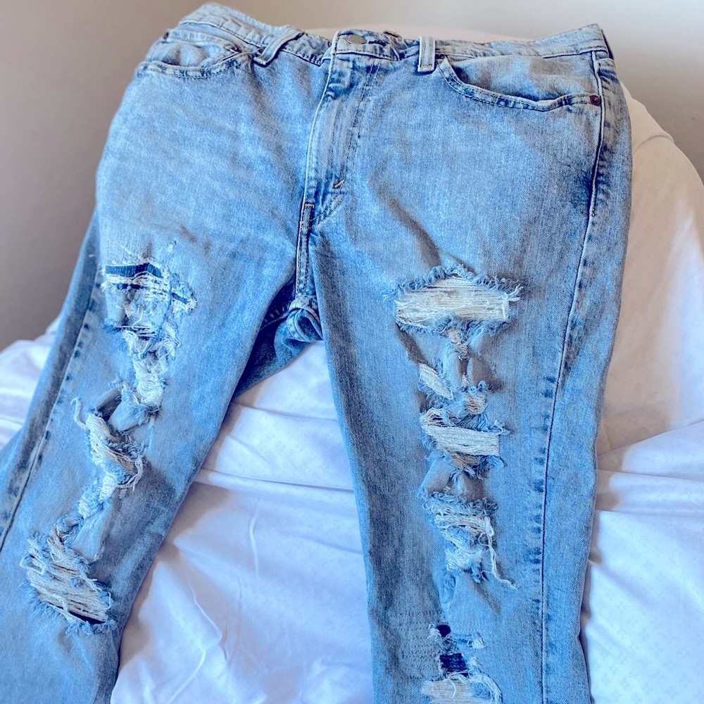 Levis Style: 511 Slim Fit Jeans In color Better Days Flex 34w30L